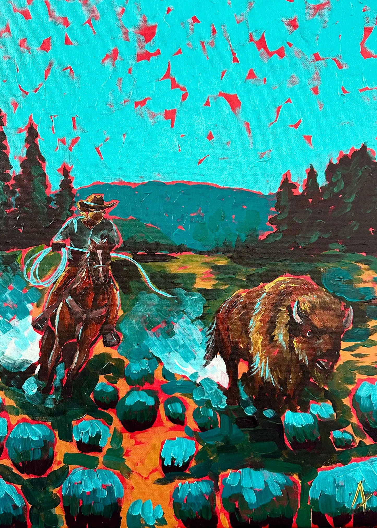 Outlaw of the Prairie - Original