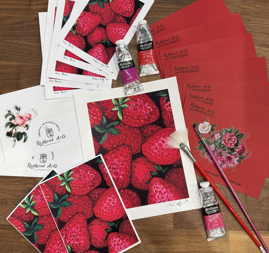 May Print Club: Very Berry