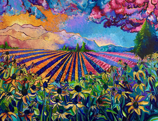 Where Color Grows Wild - Original