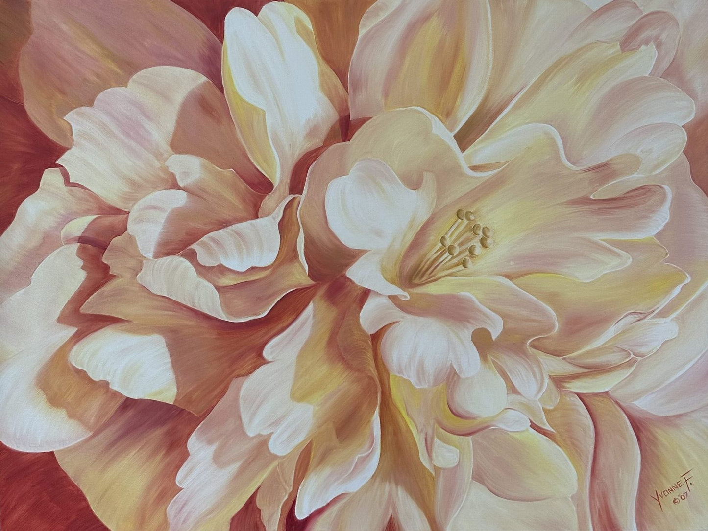 Whispers of Peach - Original